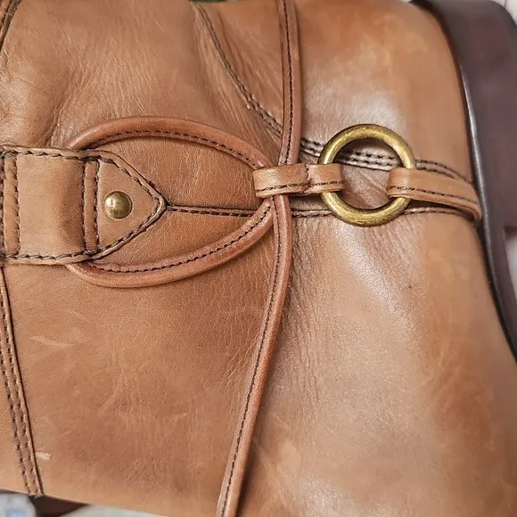 Corso Como SIDE Tie Brown Leather Ankle Boots 10