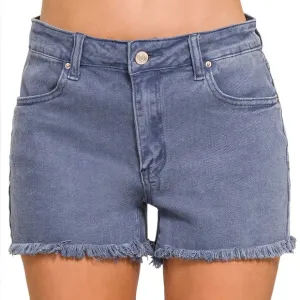 “Costal Cowgirl Cutoffs” Denim Shorts | Blackberry