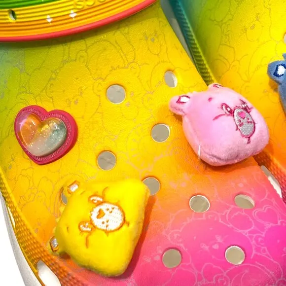 Crocs x Care Bears Crush Platform Slides Twinkle Mens Size 11