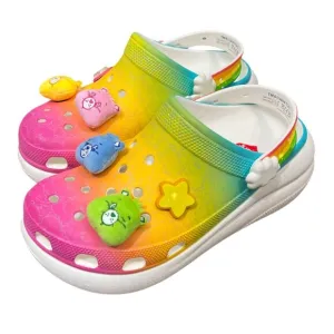 Crocs x Care Bears Crush Platform Slides Twinkle Mens Size 11