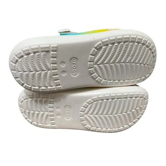 Crocs x Care Bears Crush Platform Slides Twinkle Mens Size 11