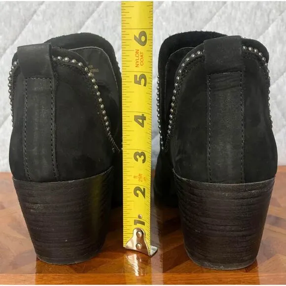 Crown Vintage Women's Black suede Boots 7