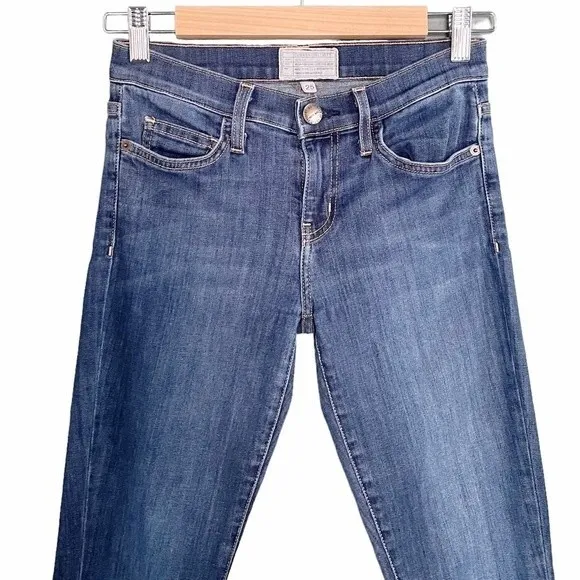 Current Elliott The Ankle Skinny Jean Stagecoach Wash Designer Denim Size 25