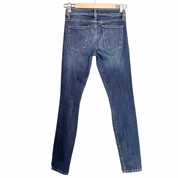 Current Elliott The Ankle Skinny Jean Stagecoach Wash Designer Denim Size 25