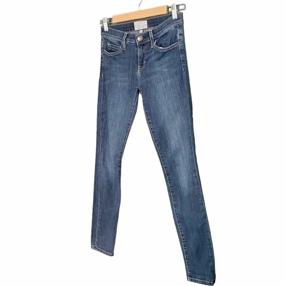 Current Elliott The Ankle Skinny Jean Stagecoach Wash Designer Denim Size 25