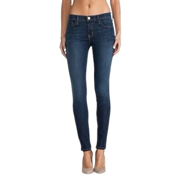 Current Elliott The Ankle Skinny Jean Stagecoach Wash Designer Denim Size 25