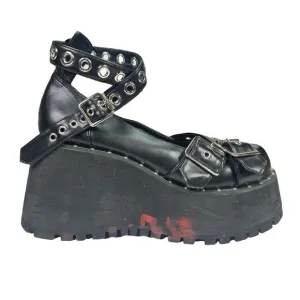 Current Mood x Dolls Kill Mind Slayer Platform Mary Jane Shoes - Size 9