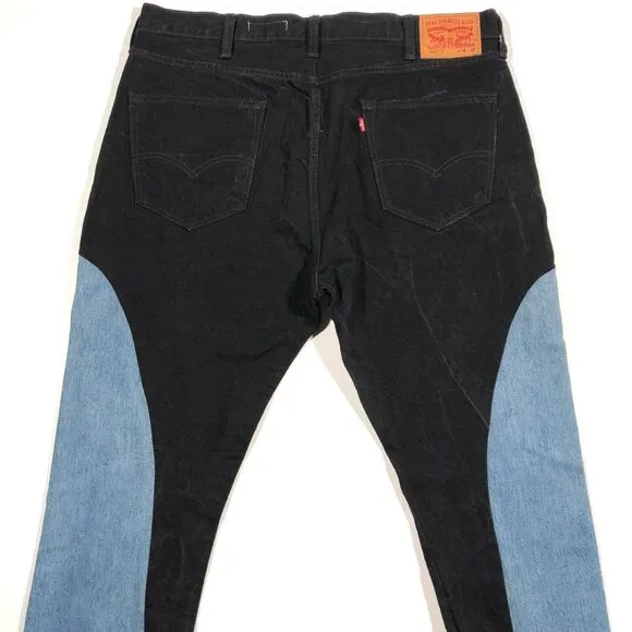 Custom 1 of 1 Daryl Evangelista Designer Jeans Pants Size 38x30 Streetwear B29