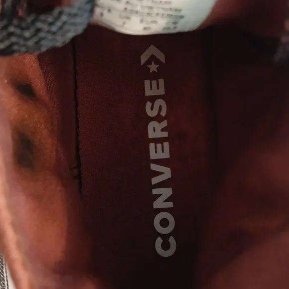 Custom Bleach dyed Converse Chuck Taylor All Star‎ Hi shoes