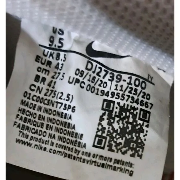 Custom Burberry Nike Air Force 1 Sz 9.5 Men's Sneakers Tennis Shoes White Plaid