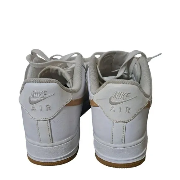 Custom Burberry Nike Air Force 1 Sz 9.5 Men's Sneakers Tennis Shoes White Plaid