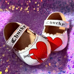 ✨🖤Custom Chucky Tattoo Baby Shoes🖤✨