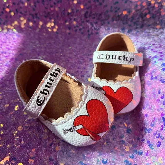 ✨🖤Custom Chucky Tattoo Baby Shoes🖤✨