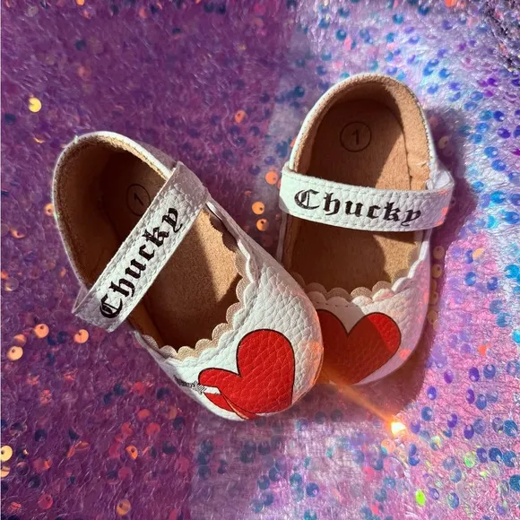 ✨🖤Custom Chucky Tattoo Baby Shoes🖤✨