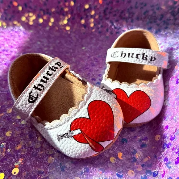 ✨🖤Custom Chucky Tattoo Baby Shoes🖤✨