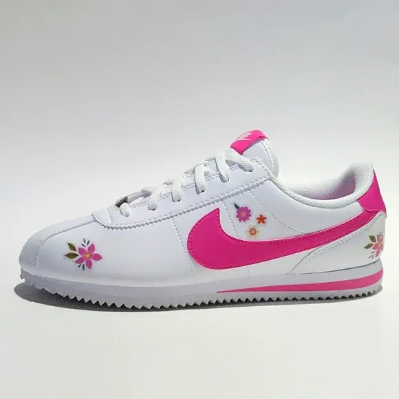 CUSTOM NIKE CORTEZ GIRLS NIKES SIZE 7