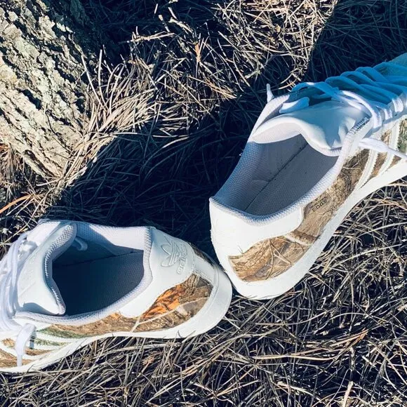 Custom real-tree adidas.