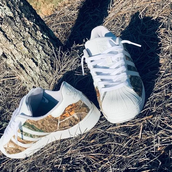 Custom real-tree adidas.