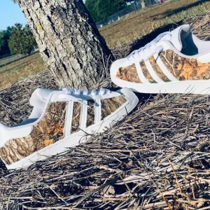 Custom real-tree adidas.