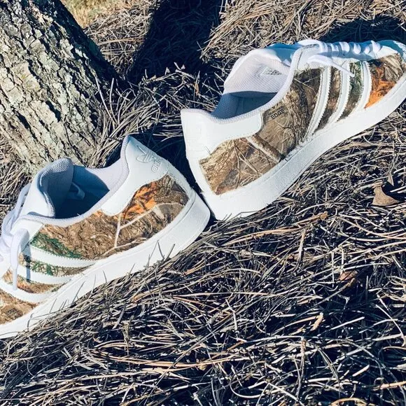 Custom real-tree adidas.