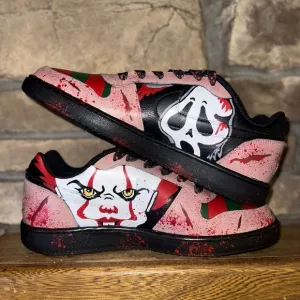 Custom “Slasher” Nike Ebernon men’s size 10