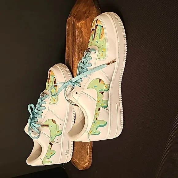 Custom Vicky Voung Ice Cream Nike Airforce 1's