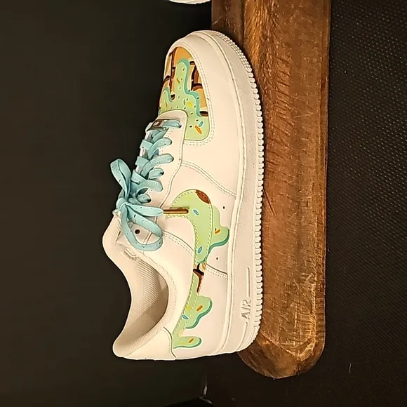 Custom Vicky Voung Ice Cream Nike Airforce 1's