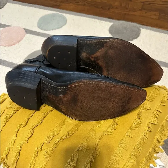 Dan Post Embroidered Lasso Riata Braided Leather boots