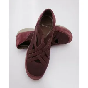 Dansko Hilde Women's Slip On Shoes Purple Leather Lined Strappy Size 6 EUR 36