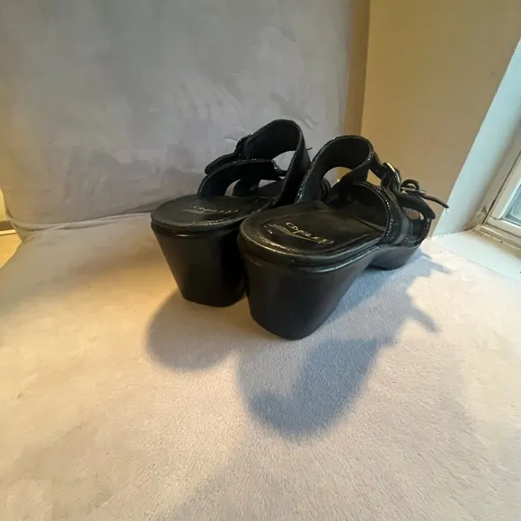 DANSKO - Leather 90’s Y2K Platform Sandals 40