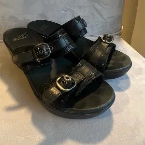 DANSKO - Leather 90’s Y2K Platform Sandals 40