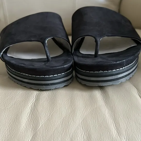 David Tate Hot Platform Slide Sandals