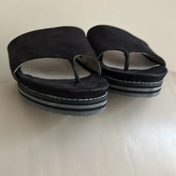 David Tate Hot Platform Slide Sandals