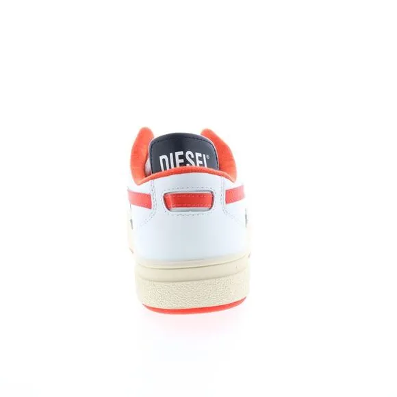 Diesel Mens S-Ukiyo Low White Shoes (NWT)