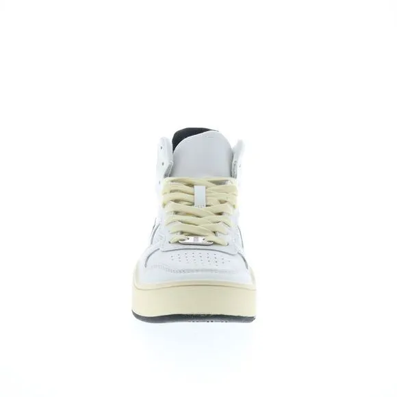 Diesel Mens S-Ukiyo Mid White Shoes (NWT)