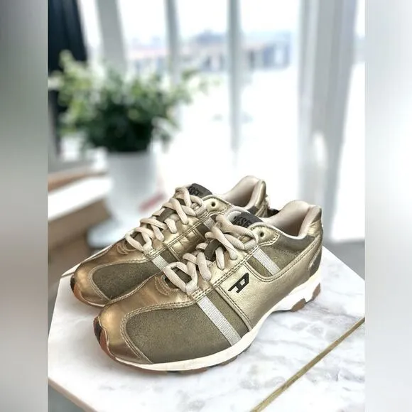 🔥🔥 DIESEL Proton Y2K Retro Sneakers Leather 2000 Vintage Size 7