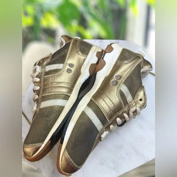 🔥🔥 DIESEL Proton Y2K Retro Sneakers Leather 2000 Vintage Size 7