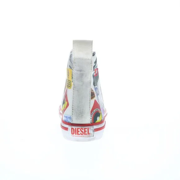 Diesel Womens S-Athos Mid W White Shoes (NWT)