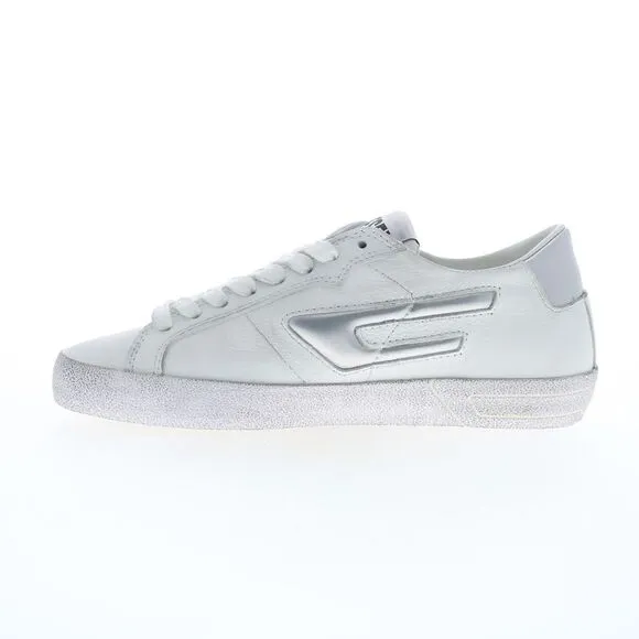 Diesel Womens S-Leroji Low W White Shoes (NWT)