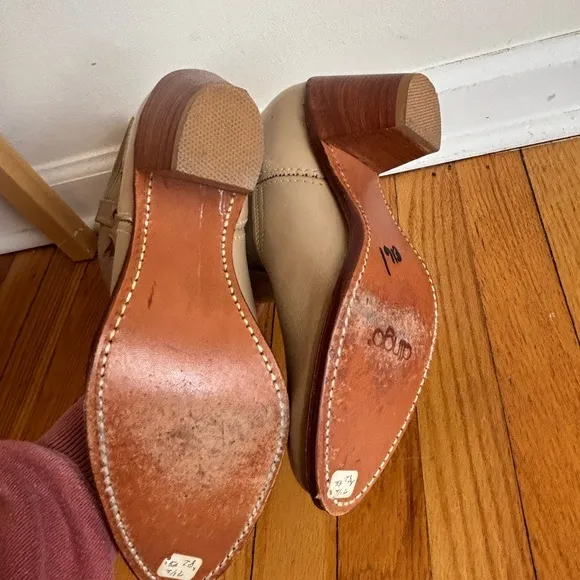 Dingo Acme Women Cowboy Western boots-Size 7.5 - Model 7408 -Beige -Brown