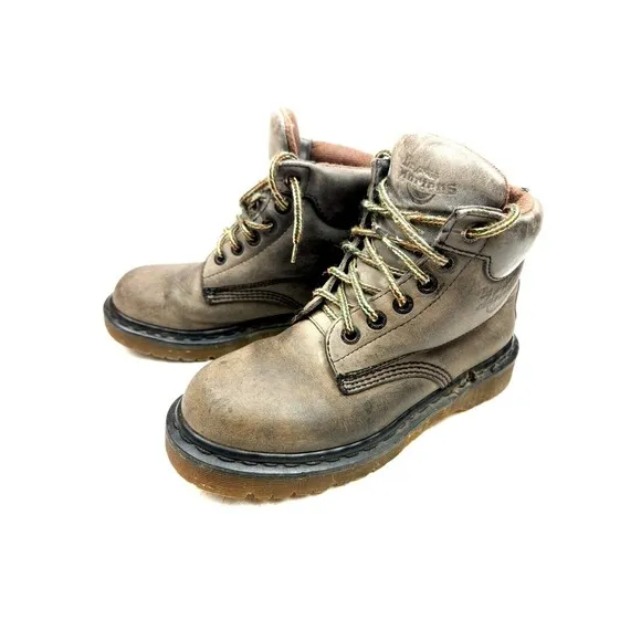 Doc Dr. Martens 8283 Boots Men’s UK 5 US 6 Gray Made In England Vintage