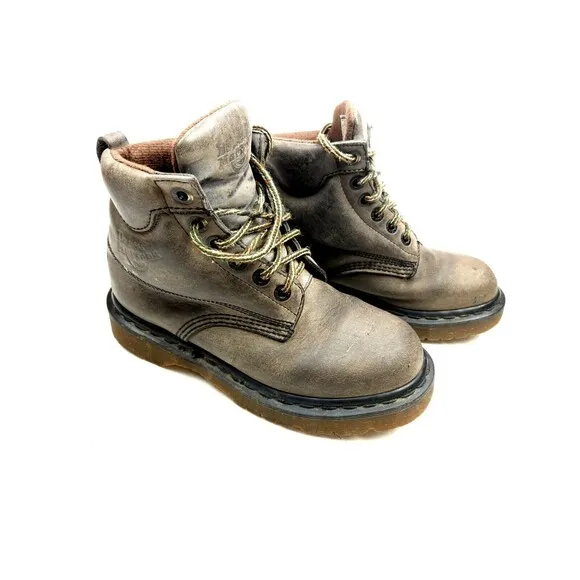 Doc Dr. Martens 8283 Boots Men’s UK 5 US 6 Gray Made In England Vintage