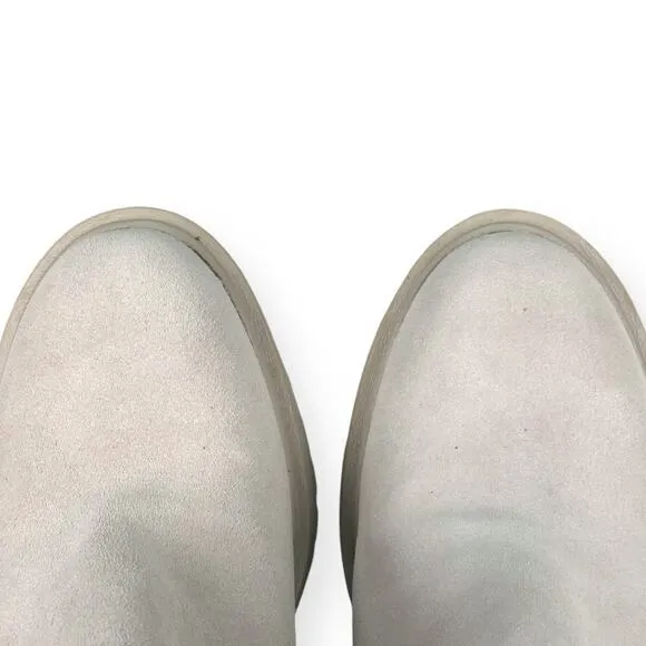 DOLCE VITA Chic Chelsea Boots 9.5 Suede Caster H20 Dune Tan Waterproof Lug Sole