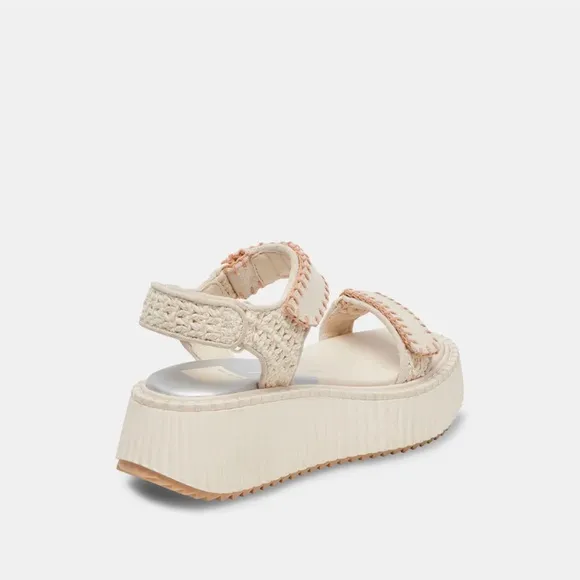 Dolce Vita Debra Sandals - Ivory Suede