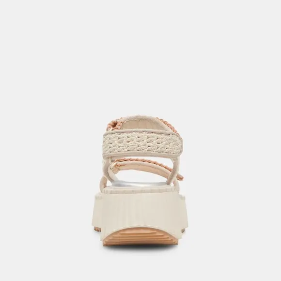 Dolce Vita Debra Sandals - Ivory Suede