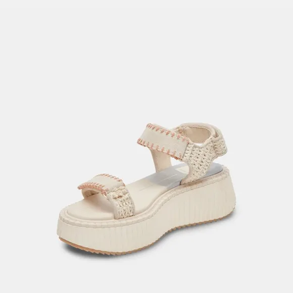 Dolce Vita Debra Sandals - Ivory Suede