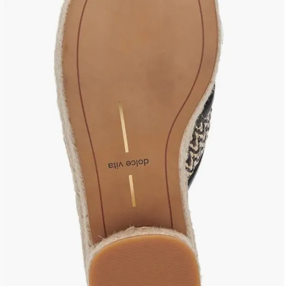 Dolce Vita Espadrilles Platform Slide On Sandals.  Women’s Size 7