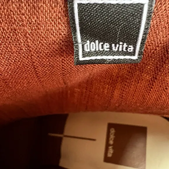 Dolce Vita Noraya Heeled Ankle Boots Size 8
