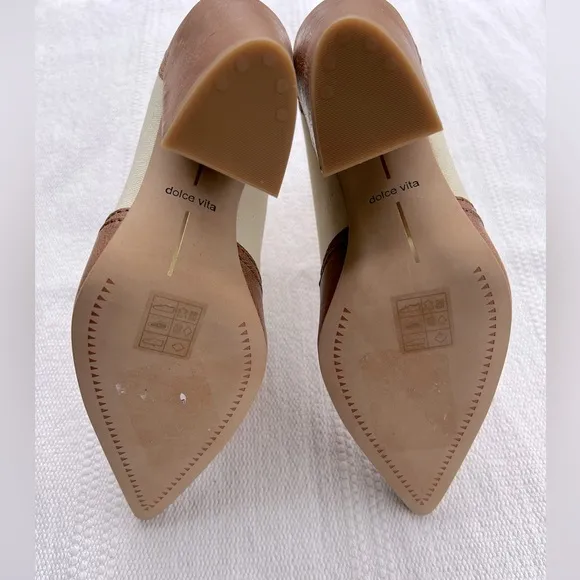 Dolce Vita Noraya Heeled Ankle Boots Size 8