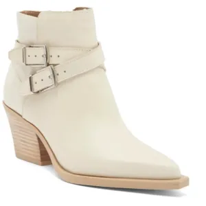 Dolce Vita NWOT Women's Cream Ankle Buckle Boots-Size 9.5
